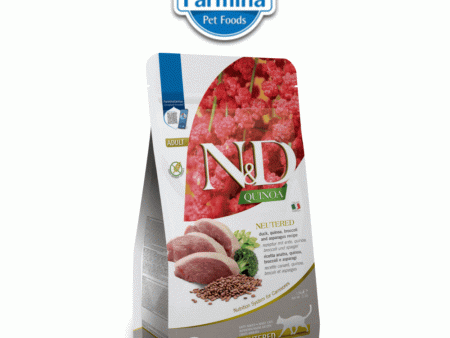 Farmina N&D Neutered Quinoa Duck, Broccoli & Asparagus Adult Cat Dry Food Sale