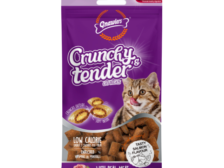 Gnawlers Salmon Crunchy Tender Cat Treats Online Sale