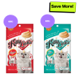 Kitty Licks Chicken Flavour and Tuna Cat Treats Combo Sale