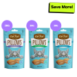 Catfest Pillows with Crab, Chicken and Salmon Cream Cat Treats Combo Online