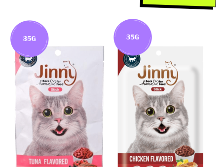 Jinny Tuna and Chicken Cat Treat Combo For Cheap