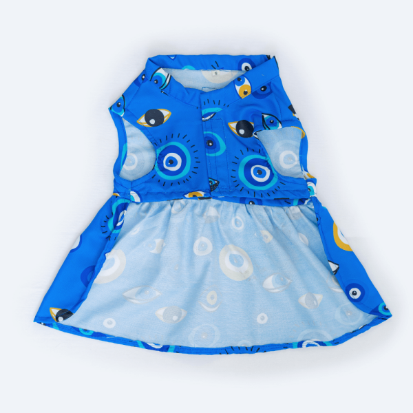 Pawgypets Evil Eye Casual Dress for Dogs and Cats Online now