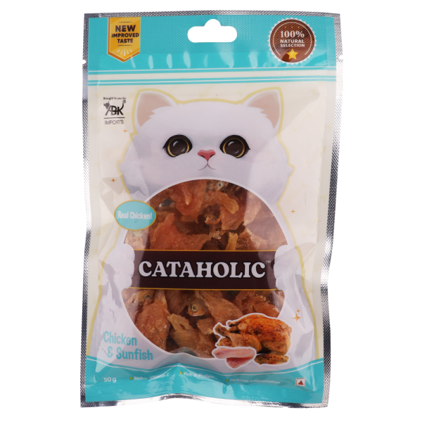 Cataholic Soft Chicken and Sunfish Spiral Cat Treats (Limited Shelf Life) For Cheap