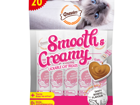 Gnawlers Bonito Flavour Creamy Cat Treats (300g) Cheap