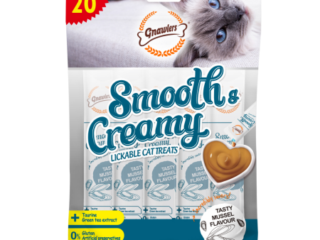 Gnawlers Mussel Flavour Creamy Cat Treats (300g) Online