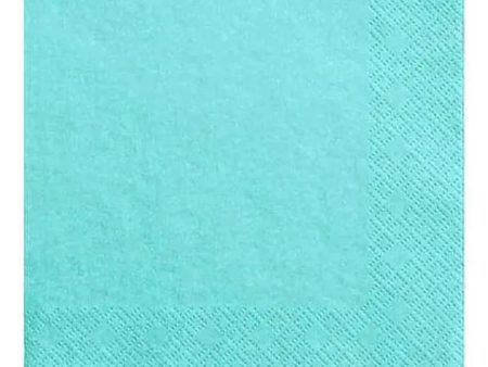 Baby Blue Napkins - Lunch 20 Pkt on Sale