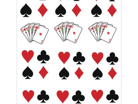 Casino Playing Cards & Suits Edible Icons Discount