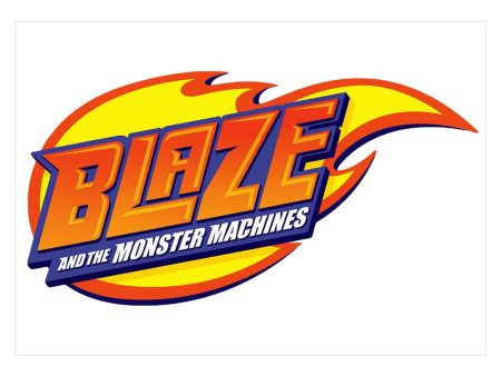 Blaze and the Monster Machine Logo A5 Edible Icon Online