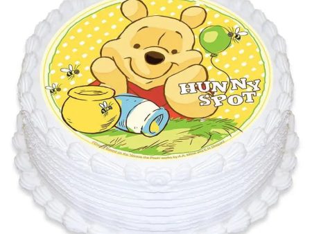 Winnie the Pooh Edible Cake Image Discount