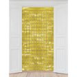 Gold Shimmer Backdrop Curtain Cheap