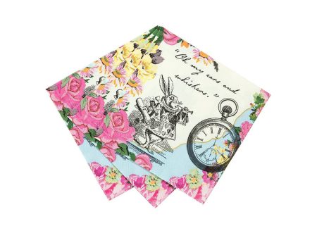 Truly Alice Napkins - Beverage 20 Pkt Supply