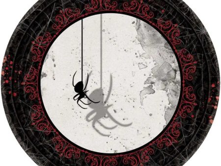 Dark Manor Plates - Dinner 8 Pkt Online Hot Sale