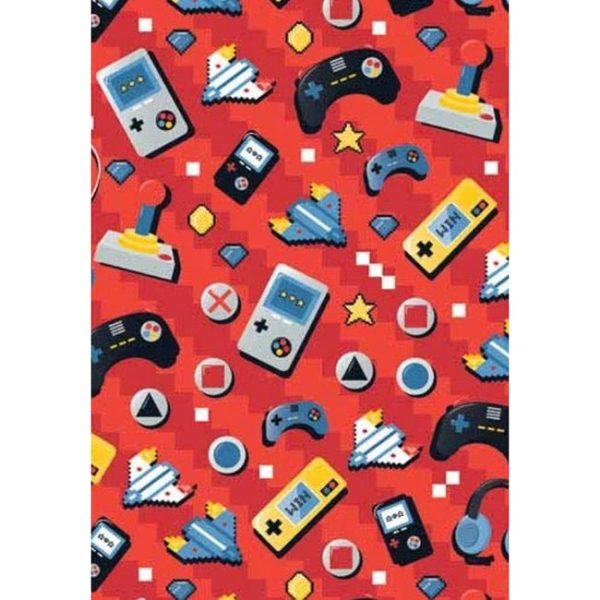 Gaming Folded Gift Wrap For Discount