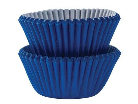 Bright Royal Blue Cupcake Cases - 25 Pkt For Discount