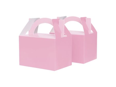 Five Star Classic Pastel Pink Mini Lunch Boxes - 10 Pkt Hot on Sale