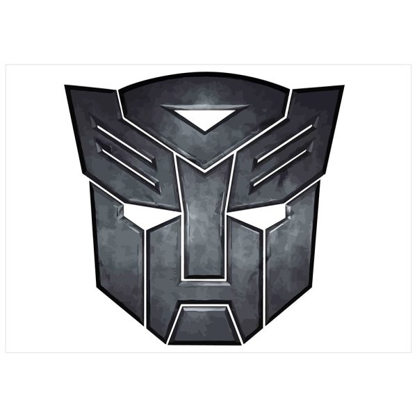 Transformers Logo A5 Edible Icon Supply