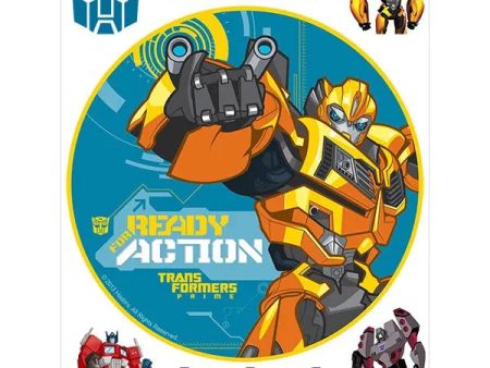 Transformers Edible Cake Image with FREE Edible Icons Sale