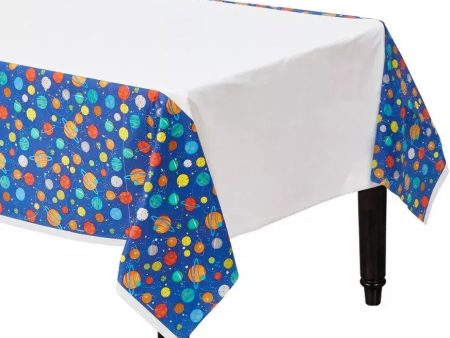 Blast Off Birthday Tablecover For Cheap