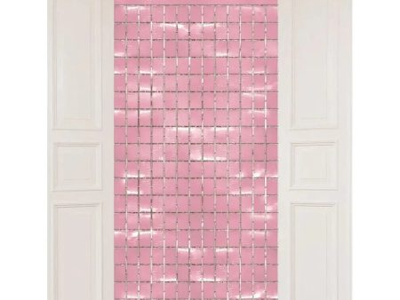 Pink Shimmer Backdrop Curtain Online Hot Sale