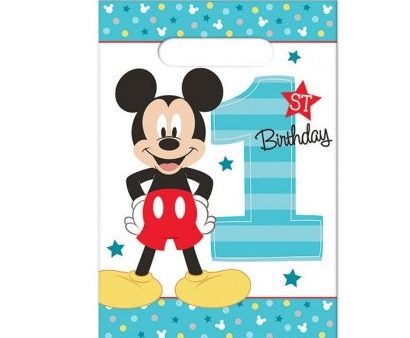 Mickey Mouse Fun to be One Loot Bags - CLEARANCE Online Hot Sale