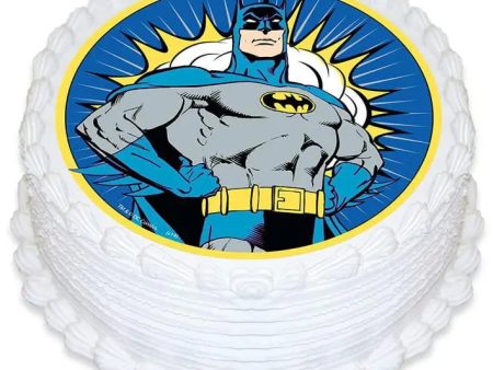 Batman Edible Cake Image For Discount