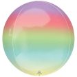 Ombre Rainbow Orbz Foil Balloon Sale