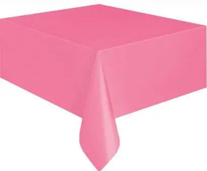 Rose Pink Tablecover Fashion