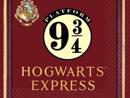 Harry Potter Hogwarts Express Napkins - Lunch 16 Pkt Discount