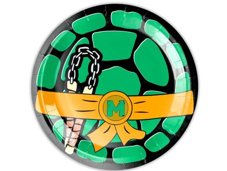 Teenage Mutant Ninja Turtles Plates - Lunch 10 Pkt Discount