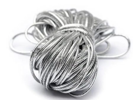 Silver Elastic - 10m Sale