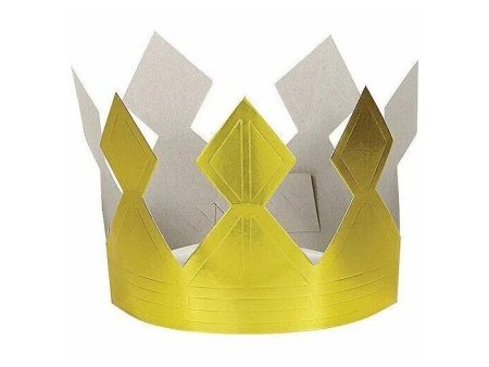 Metallic Gold Crown Cheap