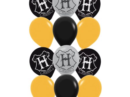 Harry Potter Hufflepuff Balloons - 12 Pkt Online Sale