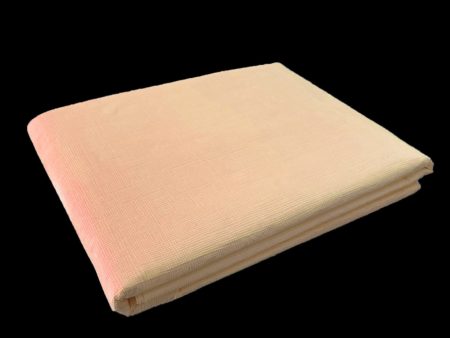 Five Star Pastel Peach Luxe Paper Rectangle Tablecover For Sale