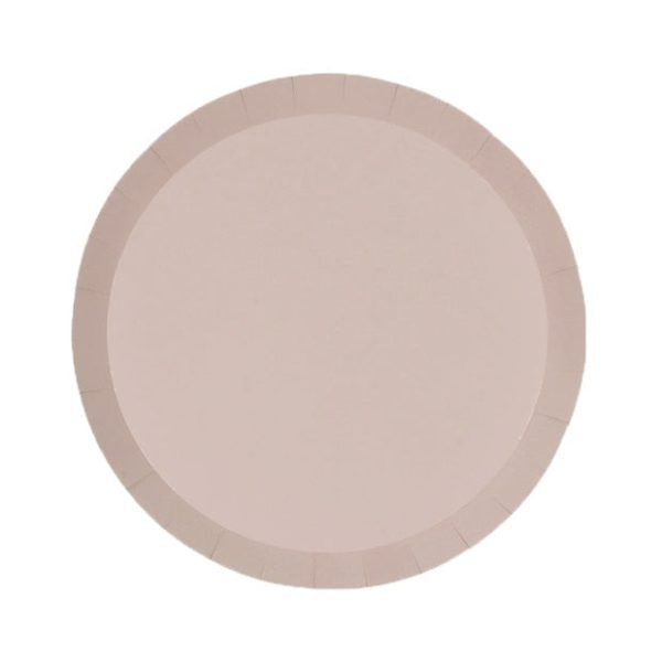 Five Star White Sand Plates - Lunch 20 Pkt Fashion