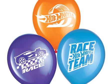 Hot Wheels Balloons - 6 Pkt For Discount