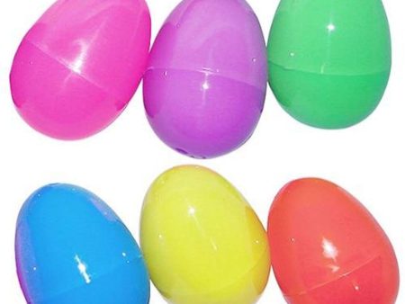 Plain Hollow Easter Eggs - 6cm - 6 Pkt Online