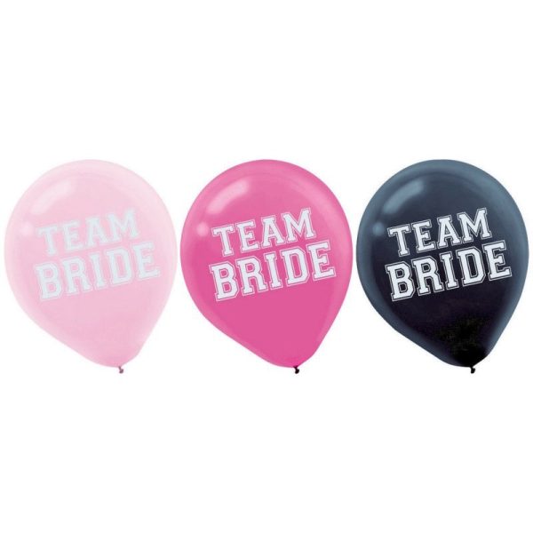 Team Bride Balloons - 15 Pkt Online Sale