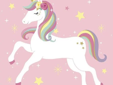 Unicorn Napkins - Lunch 20 Pkt Online Hot Sale