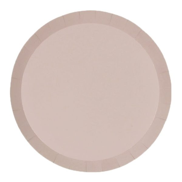 Five Star White Sand Plates - Banquet 20 Pkt on Sale