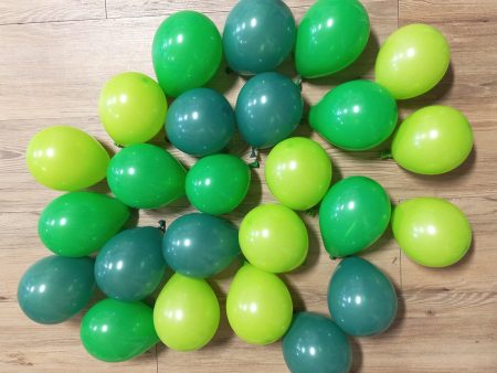 Green Mini Balloons - 60 Pkt Supply