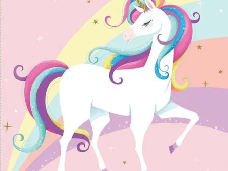 Unicorn Napkins - Lunch 16 Pkt Hot on Sale