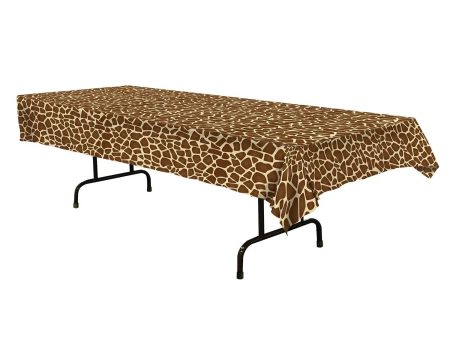 Giraffe Print Tablecloth For Sale