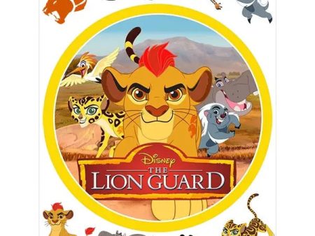 The Lion Guard Edible Cake Image with FREE Edible Icons Discount