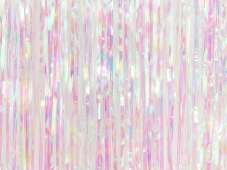 Iridescent Foil Backdrop Curtain - 3m x 1m on Sale