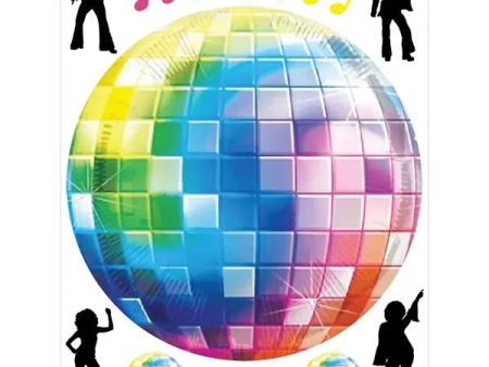 Disco Fever Edible Cake Image with FREE Edible Icons For Discount