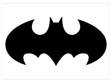 Batman Logo A5 Edible Icon Online