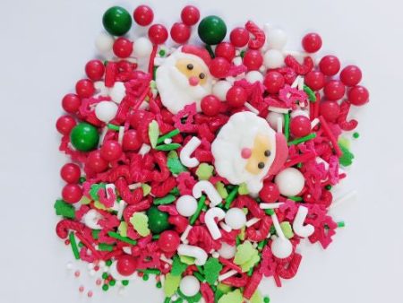 Christmas Santa Mix Sprinkles 80g For Discount