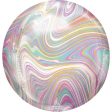 Pastel Marblez Orbz Foil Balloon For Discount