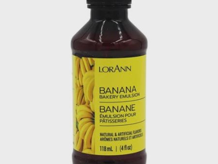 Lorann Bakery Emulsion 118ml - Banana For Sale