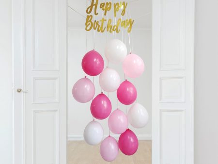 Pink Balloon Door Decoration Kit Cheap